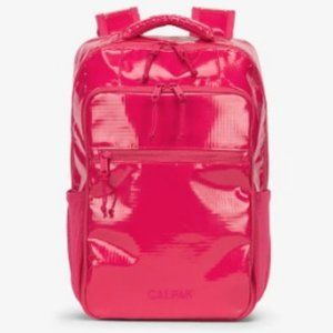 CALPAK Terra Laptop Backpack in Dragonfruit Hot Pink Barbie